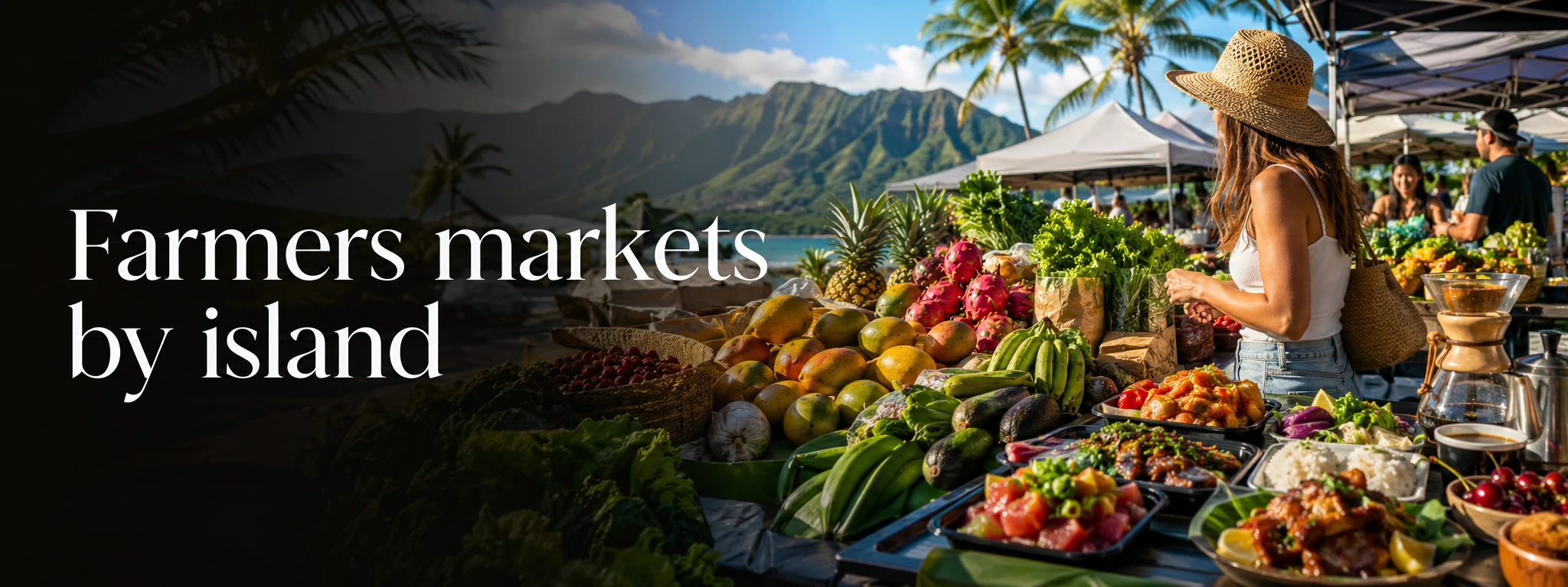 Farmers Markets by Island