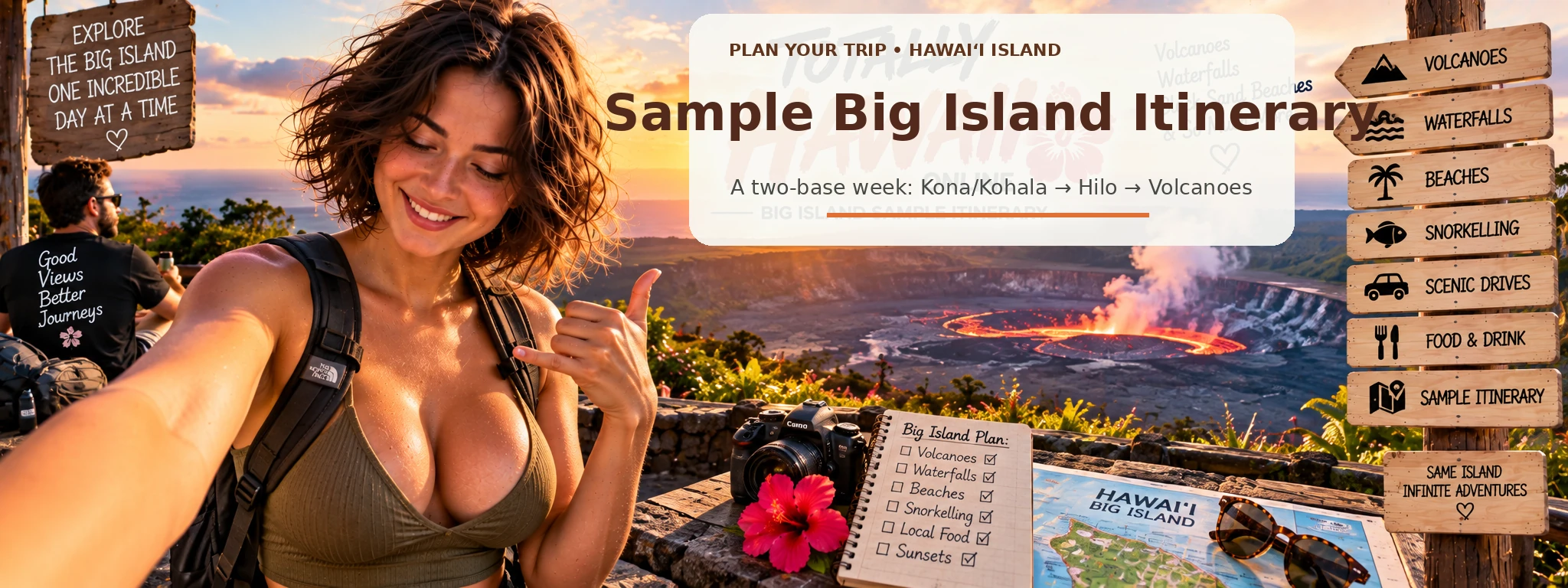Sample Big Island Itinerary