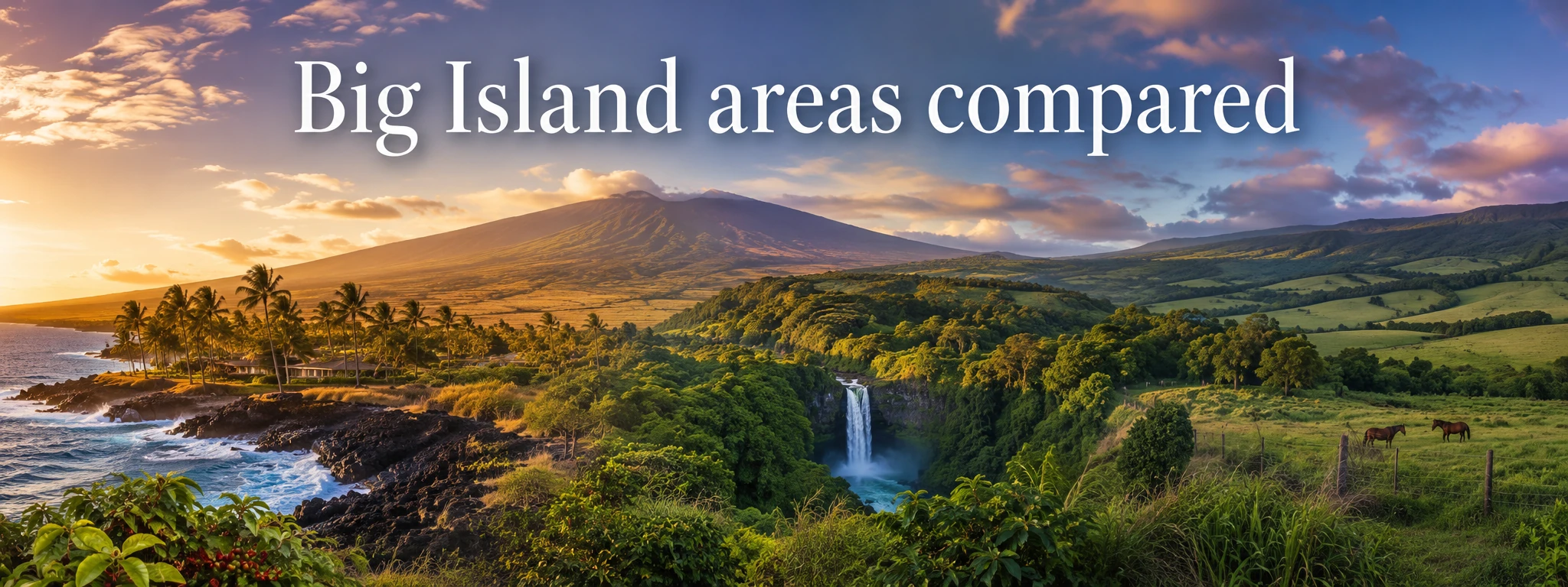 Big Island Areas Compared